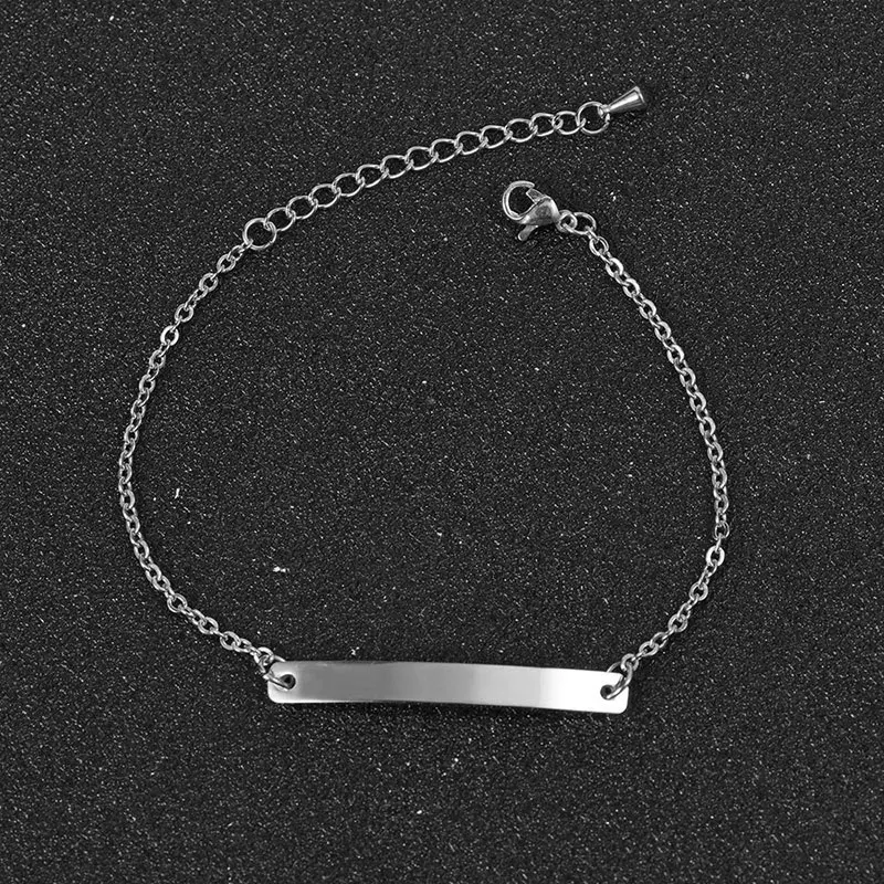 2018 Женский Золотой Серебряный браслет цепочка из нержавеющей стали для женщин