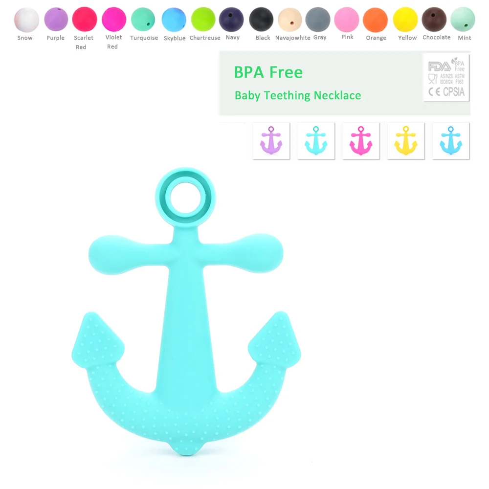 1 шт. силиконовый Прорезыватель для зубов 5 цветов|necklace owl|necklace angelnecklace fastener |