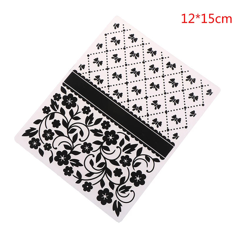 12*15 см Пластиковый шаблон ремесло карты делая бумажные 1 шт фото альбом Свадебное