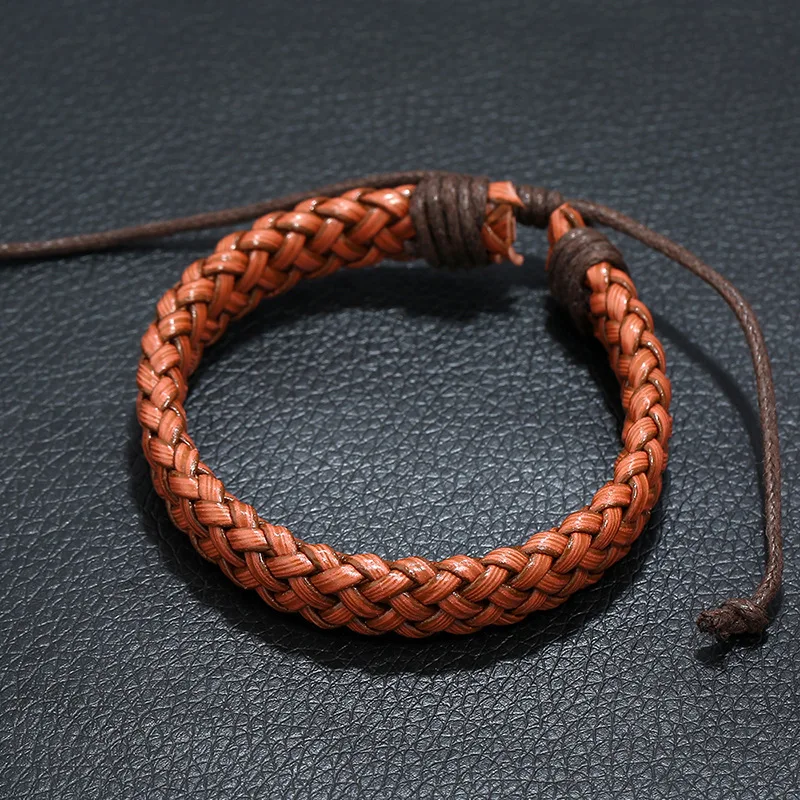 Ручная работа винтажная мода простой браслет для мужчин и женщин пар одного