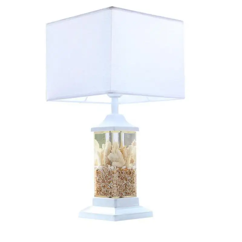 Современный Креативный Средиземноморский DIY Стеклянная настольная лампа из