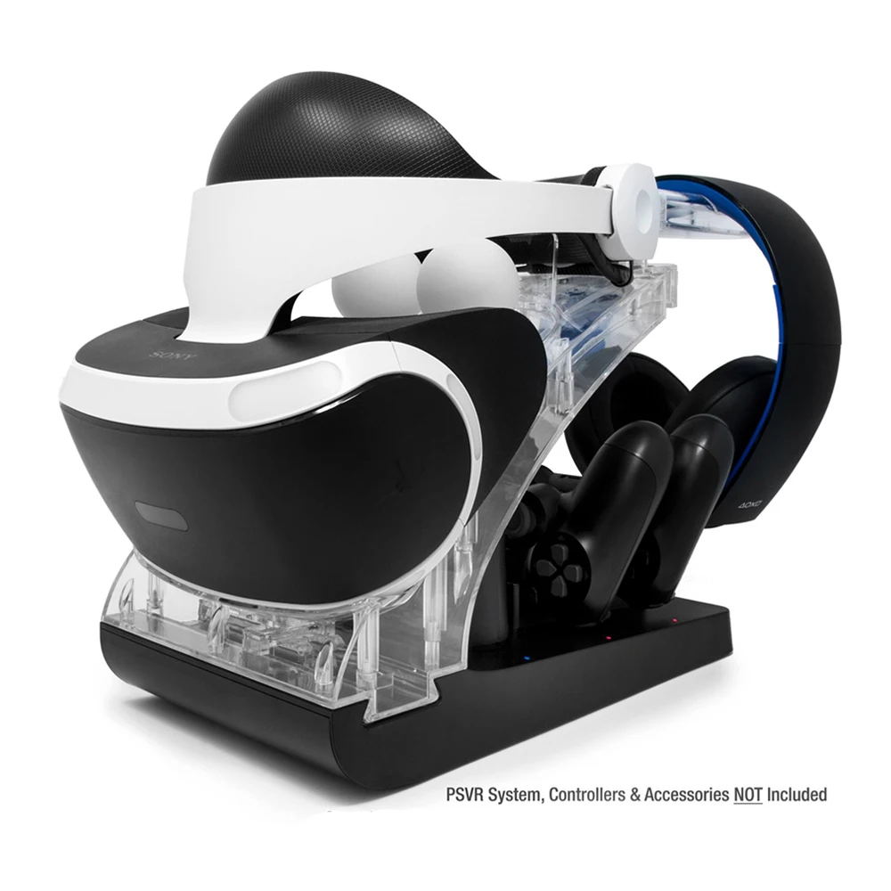 Для PS Move PS4 контроллер PSVR гарнитура витрина для хранения джойстик зарядная док-станция Подставка держатель для PS VR MOVE контроллер