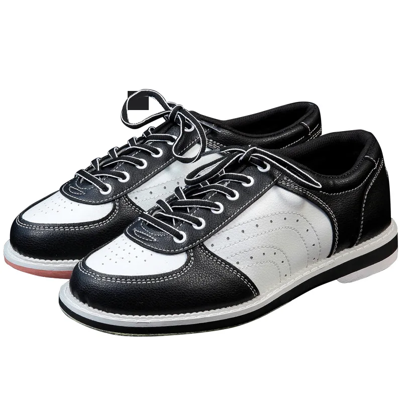 black white Aretes De Bowling принадлежности кроссовки Высокое качество Мужская обувь для боулинга дышащая мужская спортивная обувь для боулинга для мужчин 47 размер - Цвет: black white
