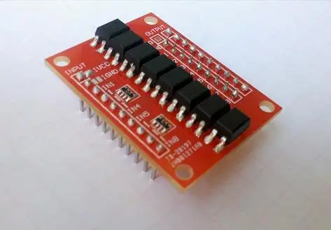 Бесплатная доставка! 10 шт. 8 канальный оптоизолятор PC817 модуль|opto-isolator module| |