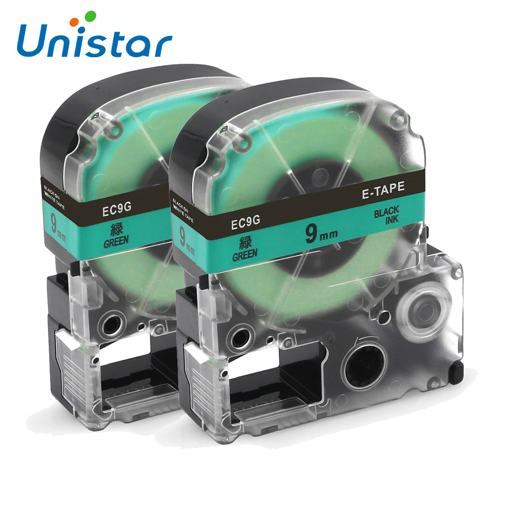 Лента для принтера этикеток 9 мм 2 упаковки | Компьютеры и офис