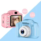 Детская цифровая мини-видеокамера HD, портативная видеокамера с ЖК-экраном 2,0 дюйма, детские подарки, фотографика, видео с проекцией 1080P