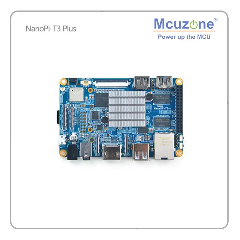 FriendlyELEC NanoPC T3 Plus макетная плата S5P6818 Cortex A53 1 4 ГГц + 2 Гб DDR3 16 eMMC поддержка