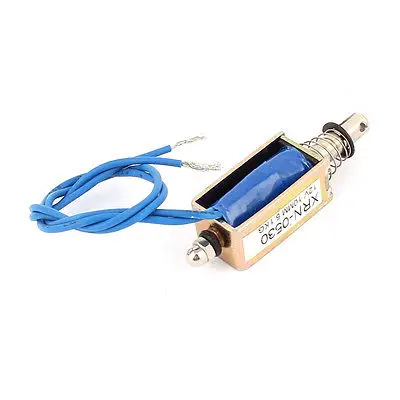Фото XRN-0530 DC 12V/DC24V 5,1 кг/10 мм Pull Тип открытый каркас Электромагнит №2