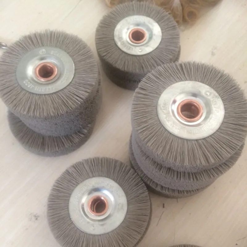 Полировальная щетка набор из 2 шлифовальных насадок с насадкой абразивной