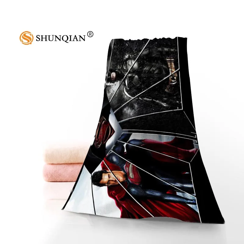 Towels Изготовленный На Заказ Супермен против Бэтмена 35x75 см 70x140 см полотенце s facmarleth Банное Полотенце бамбуковое волокно полотенце быстросохнущее спортивное полотенце - Цвет: Towels