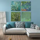 Картины масляные Винсента Ван Гога 4 шт.компл. огромные Современные настенные картины