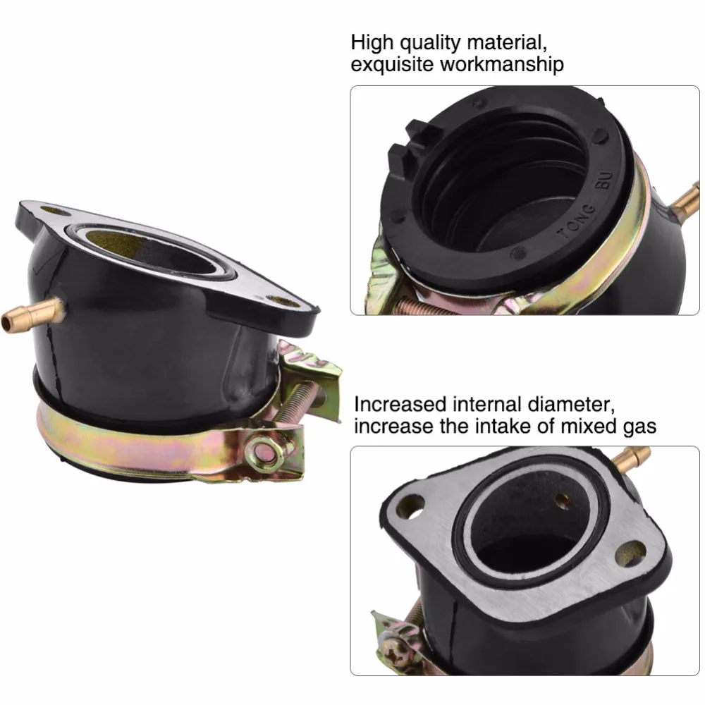 Мотоциклетный КАРБЮРАТОР впускной Интерфейс адаптер для карбюратора Honda CN250 Helix