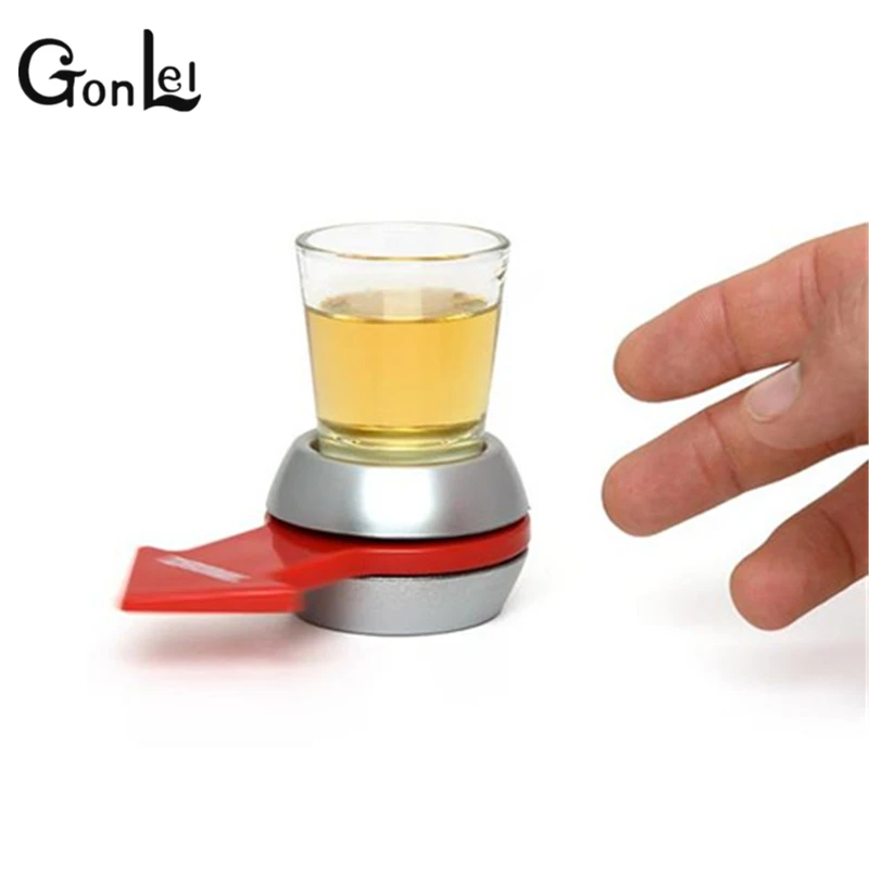 GonLeI Spin The стопка игра Веселые вечерние подарки, детские игрушки Питьевая игра со стеклом с вращающимся колесом бар игры