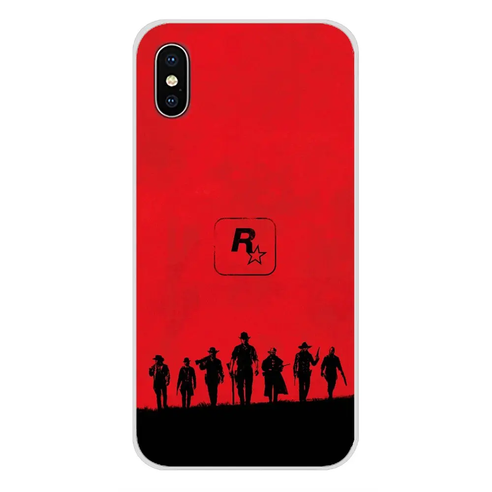 Для Xiaomi Redmi 4A S2 Note 3 3S 4 4X 5 Plus 6 7 6A Pro Pocophone F1 Red Dead Redemption пользовательские аксессуары