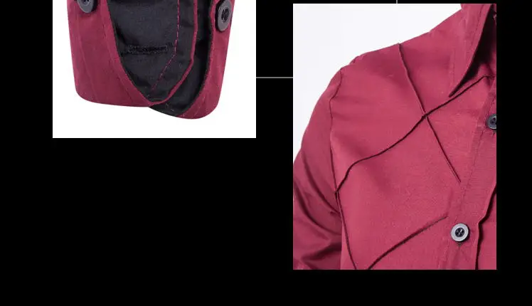 Модный бренд Camisa Masculina, рубашка с длинным рукавом, Мужская Корейская приталенная дизайнерская официальная повседневная мужская рубашка, размер M-3XL