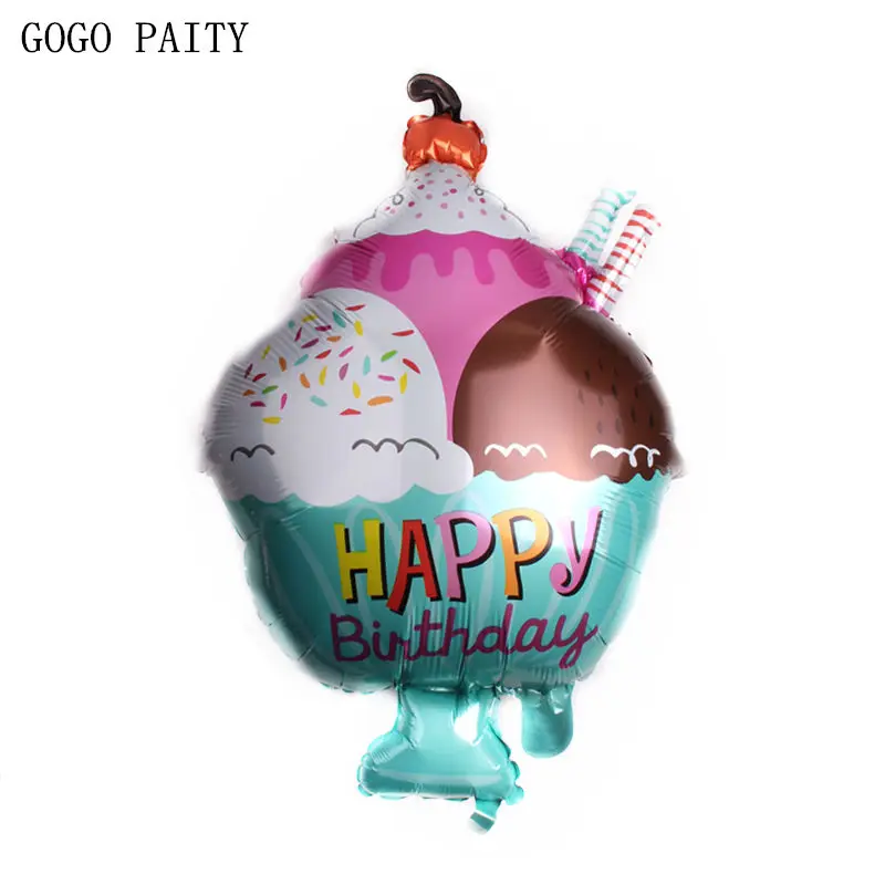 Новый алюминиевый шар для мороженого GOGO PAITY детский украшения вечеринки оптовая