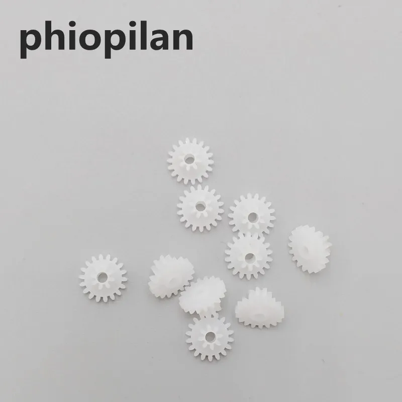 PHIOPILAN 0,5 Модуль 18 T/8 T 1808-2B пластиковая Двойная диафрагма шестерни 2,05 мм коробка передач мотор редуктор Двухуровневая редуктор