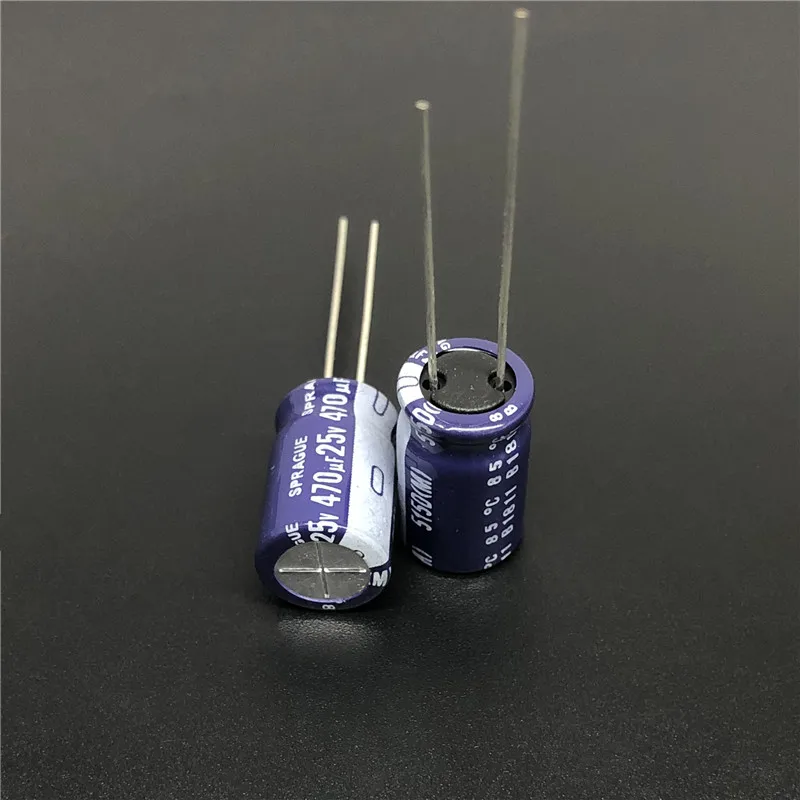5 шт./50 шт. 470uF 25V SPRAGUE 515D серия 10x16 мм 25V470uF высококачественный аудио конденсатор