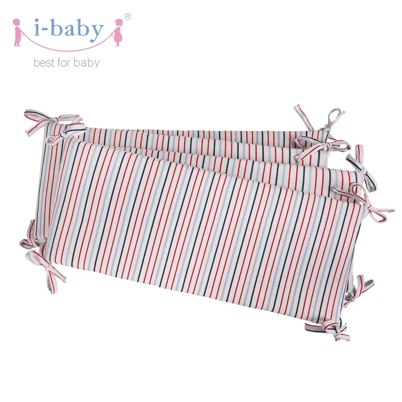 Комплект постельного белья i baby из 9 предметов для детской кроватки хлопковая