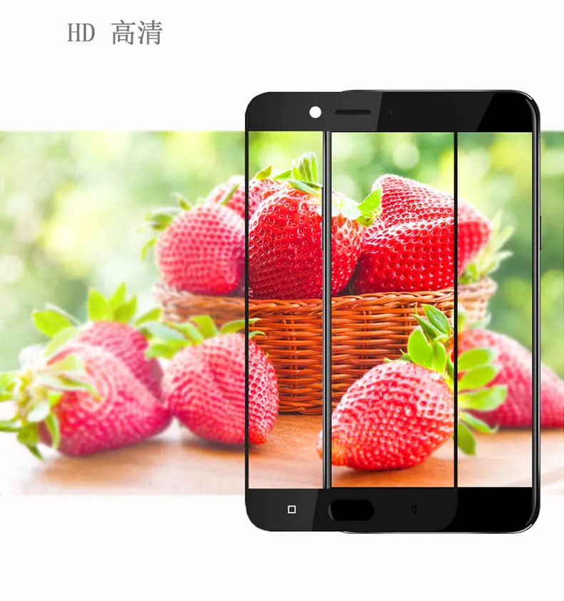 2 шт 3D закаленное стекло для OPPO F3 полное покрытие экрана Защитная пленка