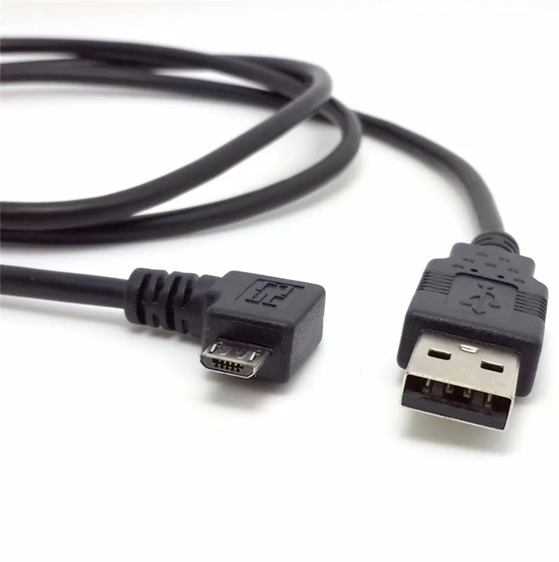 Вверх вниз влево вправо под углом 90 градусов Micro USB папа для зарядки данных