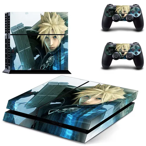 DPTM0664 Игра «Final Fantasy» наклейка для PS4 виниловая наклейка, стикер для Playstation 4 консоли и 2 контроллеры PS4 Стикеры - Цвет: DPTM0664