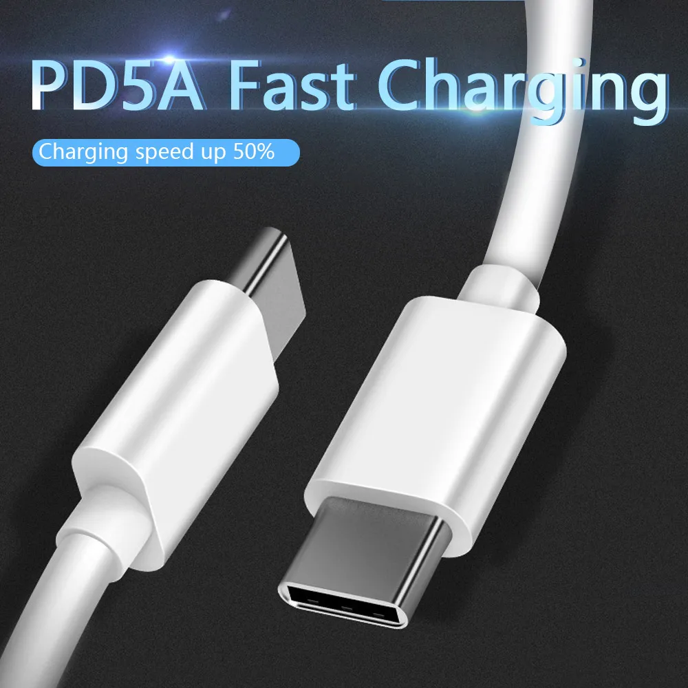 Кабель PD type c на 30 Вт 5 А двойной usb кабель для передачи данных QC 3 0 адаптер зарядки