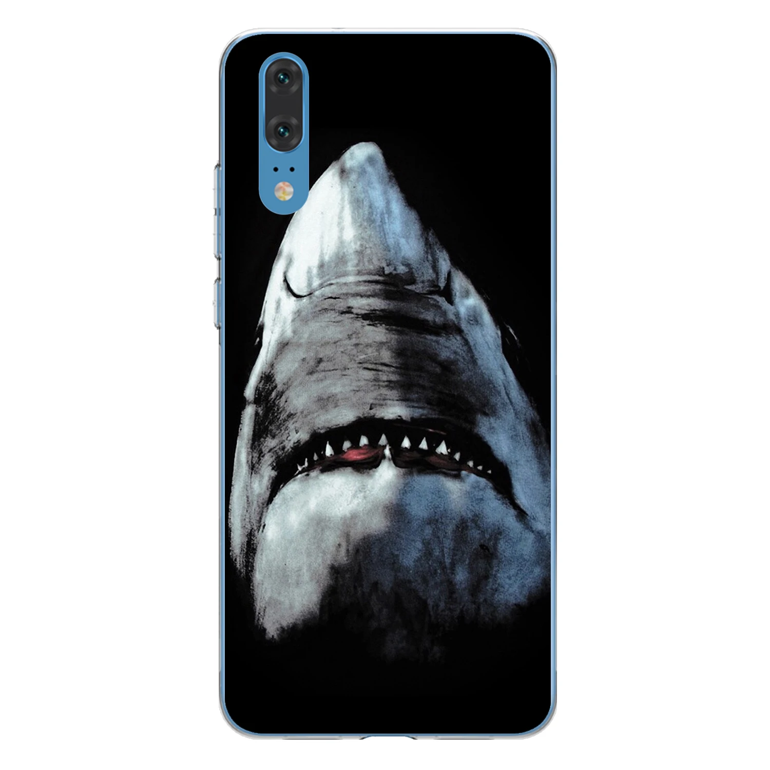 BIGCASES для Huawei P20 чехол 5 8 дюйма мягкий TPU силиконовый крутой Лев тигр леопард олень