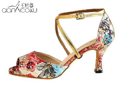 DILEECHI/Обувь для латинских танцев женская обувь на высоком каблуке взрослых