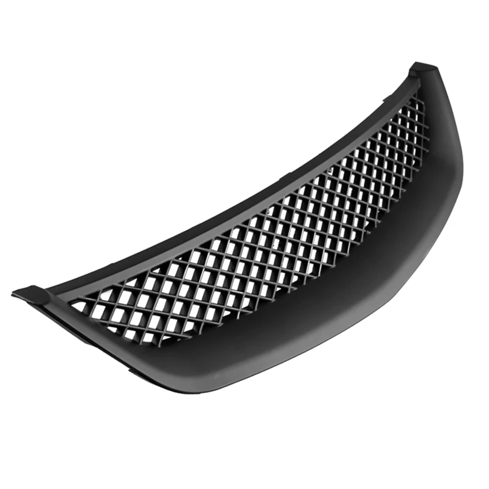 Автомобильный ABS матовая лицевая сторона черного цвета с капюшоном сетка Бампер