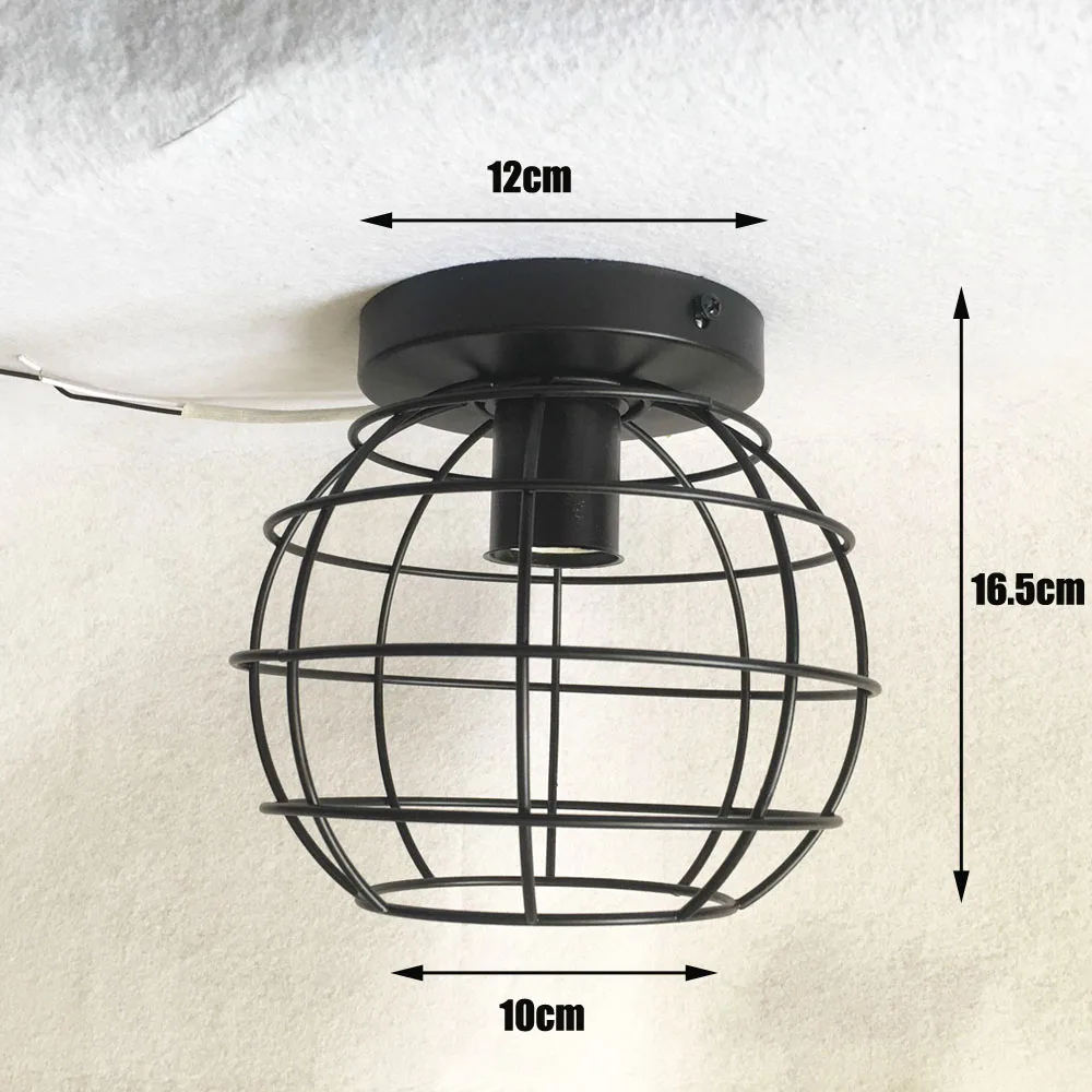 GLW полузаподлицо проходное освещение винтажное железное искусство промышленный