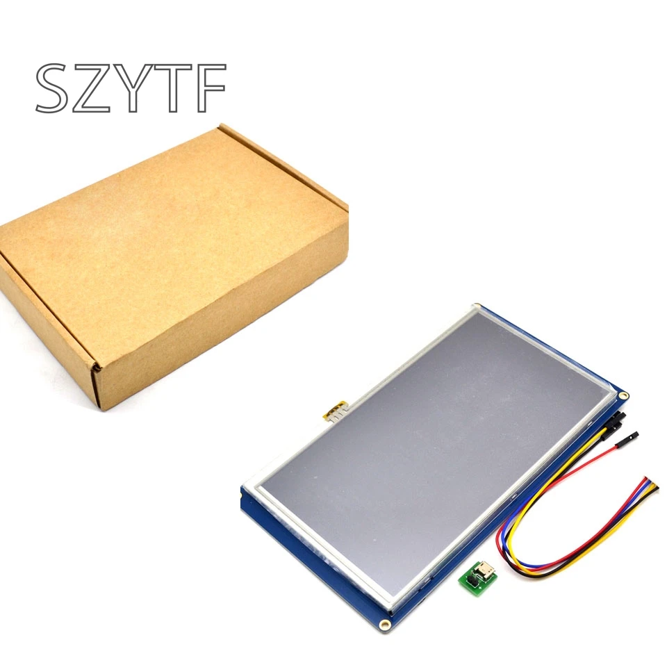 Nextion 7 0 дюйма TFT сенсорный экран 800x480 UART HMI умный ЖК модуль панель дисплея для Raspberry