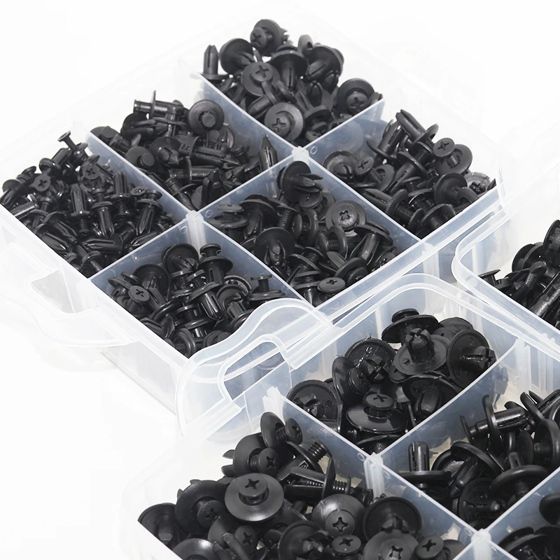 LEDTENGJIE2018 Новые 16 видов 630 штук автомобильных крепежных деталей, набор, зажим для бампера автомобиля, профессиональные Запчасти для ремонта автомобиля, зажим