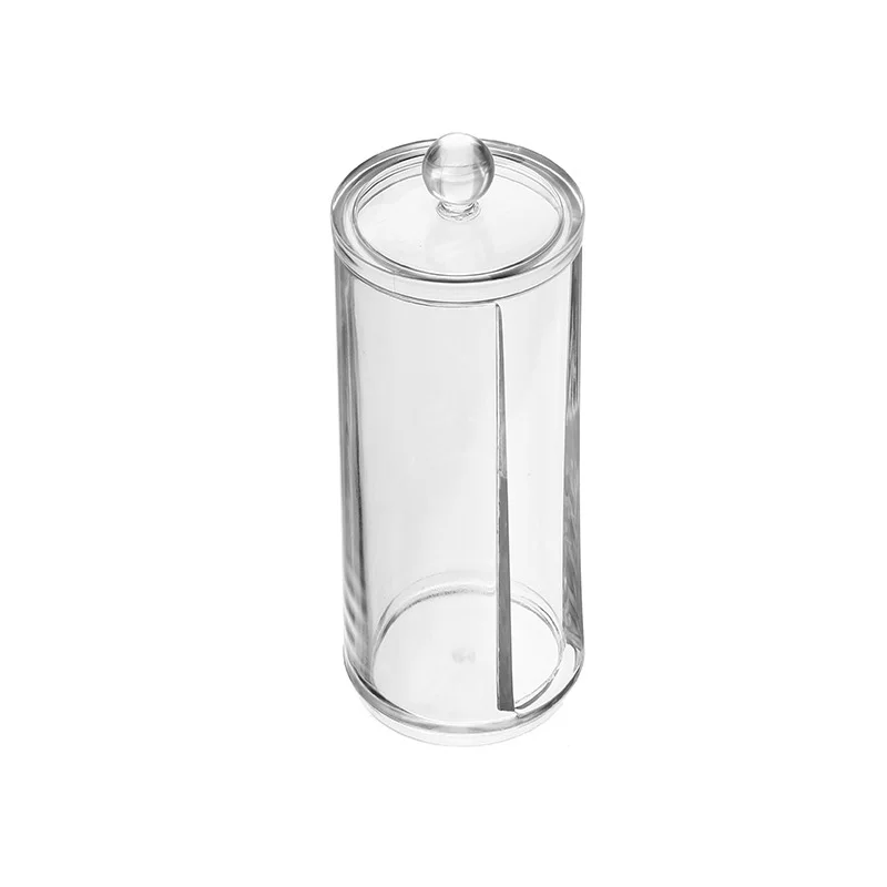 Storage Case Акриловый Многофункциональный Круглый Qtip контейнер для косметики макияж хлопок блокнот-органайзер коробка для хранения ювелирных изделий держатель и банки для конфет - Цвет: Storage Case