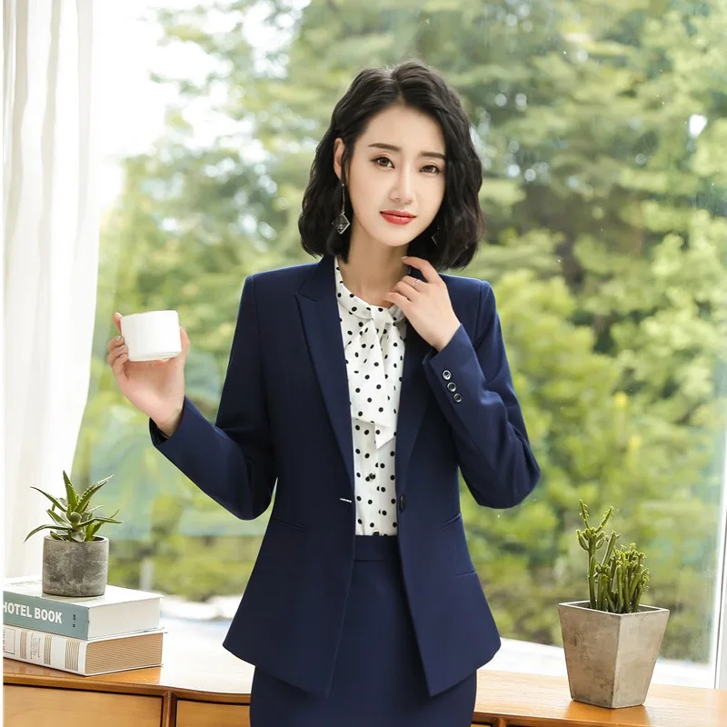 Высокое качество ткани Формальные блейзеры и куртки пальто с длинным рукавом для