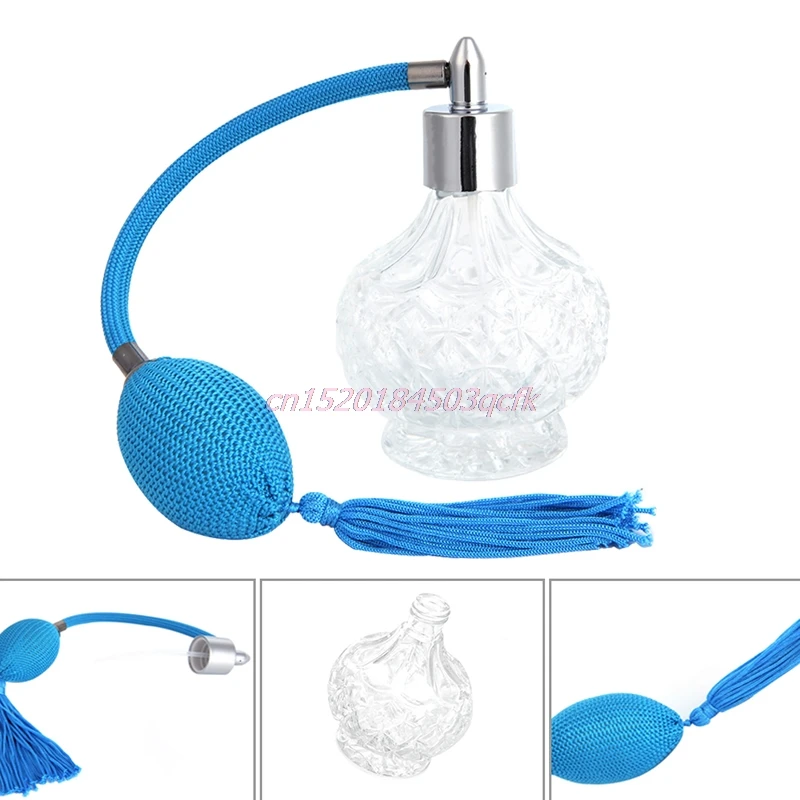 1 шт. модный длинный распылитель многоразовый стеклянный 80 мл винтажный Новый |