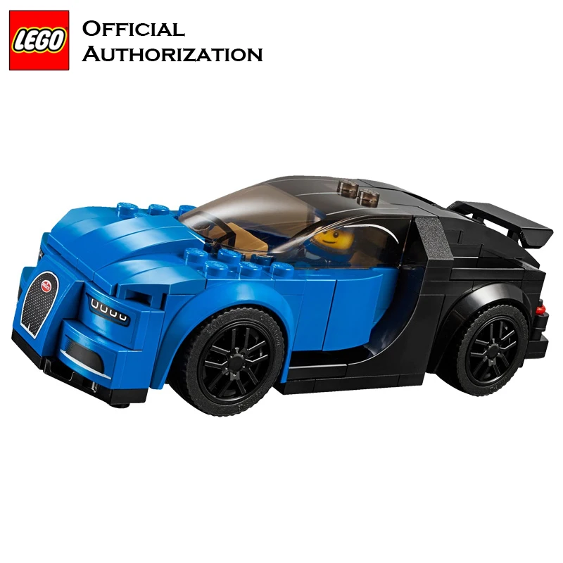 Строительные блоки лего Bugatti Chiron машинка для укладки 180 шт. игрушки детей