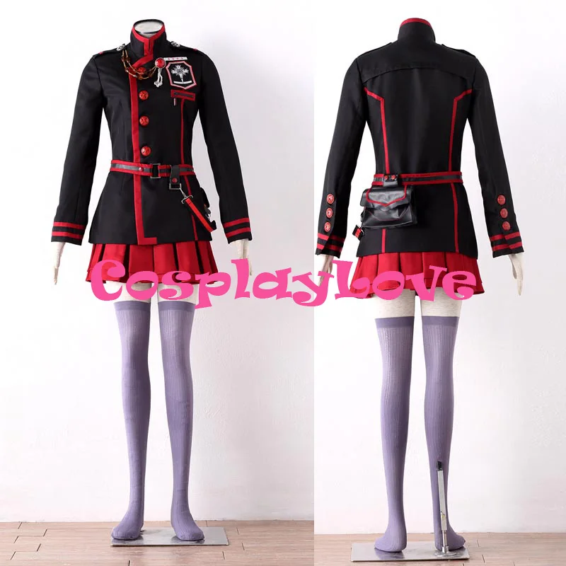 

High Quality Stock Japanese Anime Lenalee Lee Dress Cosplay Costume From D.Gray-man Cosplay Costumes