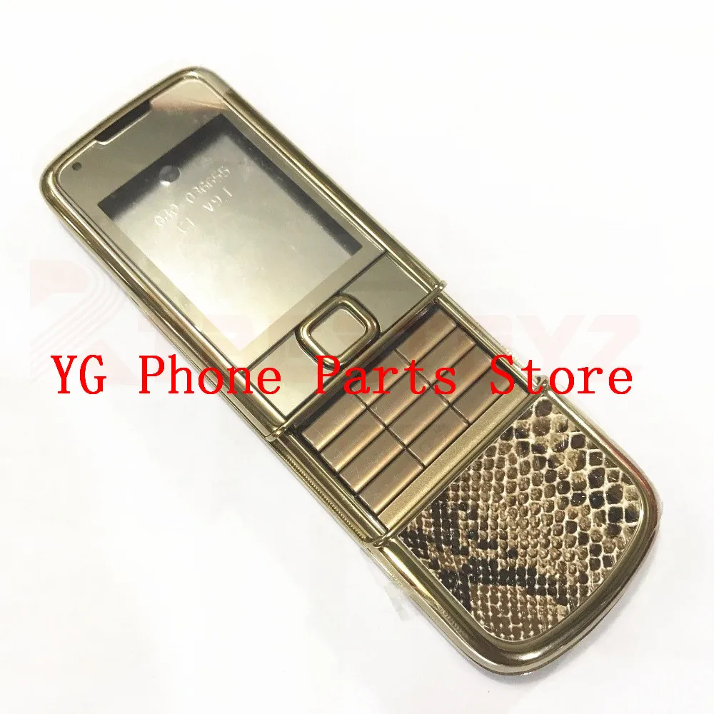 RTBESTOYZ OEM Змеиный узор полный корпус Чехол английская клавиатура для Nokia 8800 Arte 8800A