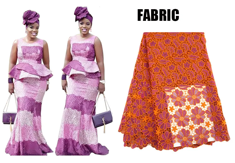 Африканский Базен Riche кружевные платья для женщин Vestidos вечерние Большие размеры женский Африканский вышитый топ и юбка наборы одежды XG031