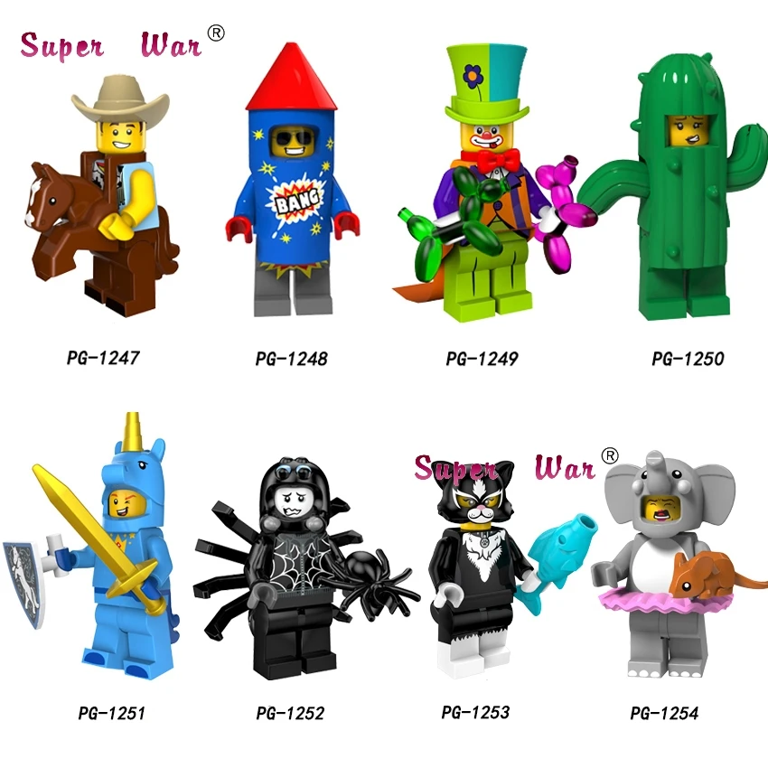 10Set-PG8152 10 компл. Мультфильм серии 4 девочки время приключений игрушки История Бэтмен фильм Seiya строительные блоки модель детей - Цвет: 10Set-PG8152