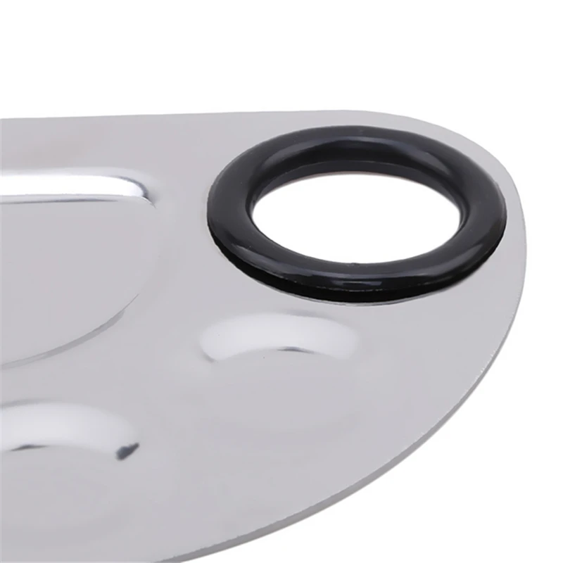 1 набор Палетка из нержавеющей стали для смешивания теней макияжа|Принадлежности