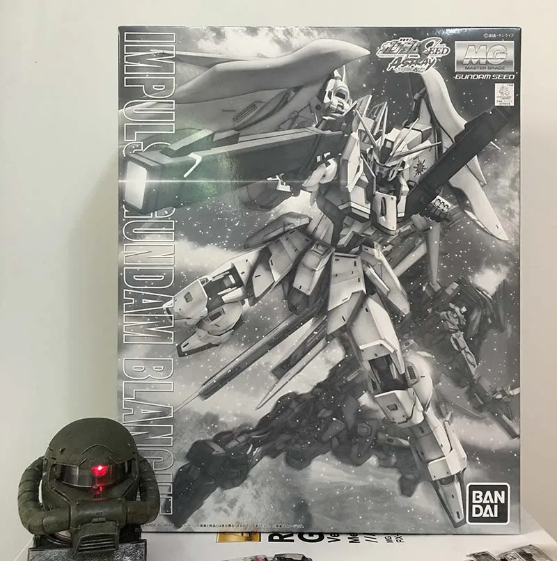 Аниме японское семя предназначение Bandai PB белый импульсный Gundam Бланш модель MG 1/100 экшн фигурка Gunpla Робот детские игрушки оригинальная коробка