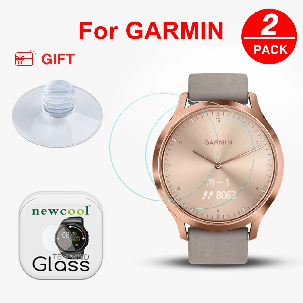 3 шт. Защитное стекло для спортивных музыкальных часов Garmin Vivomove