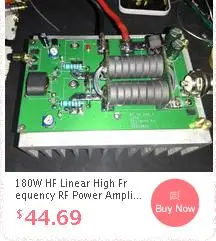 MINIPA DIY наборы 100 Вт SSB Линейный Усилитель Мощности HF для YAESU FT-817 KX3 heastink cw AM FM