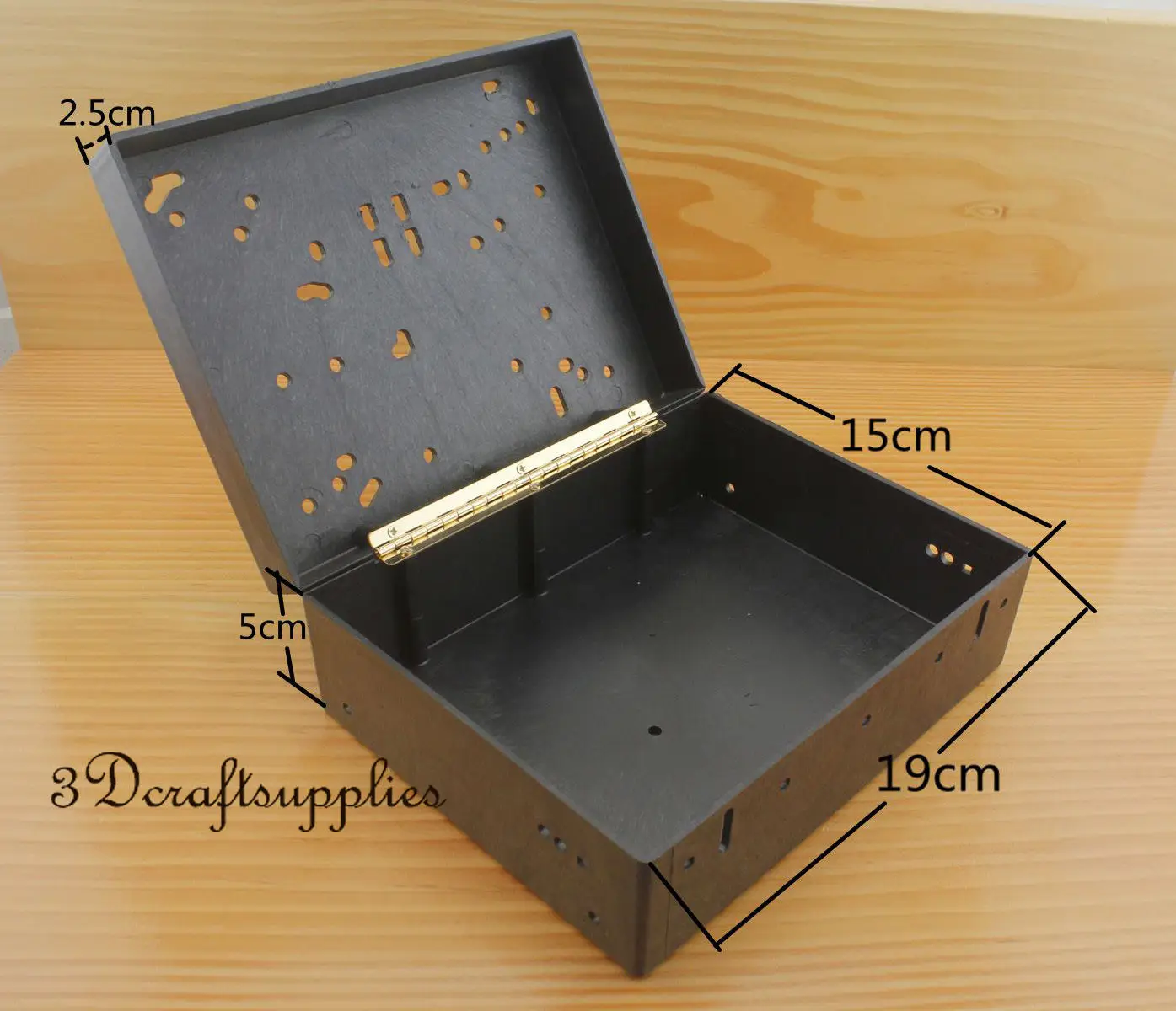 Пластиковая оправа пустая коробка рамка для кошелька прямоугольной формы