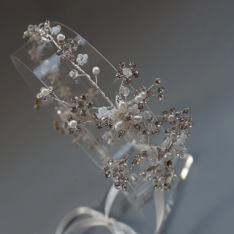 Стразы 1920-е Свадебная повязка с ореолом винтажный Вдохновленный камень