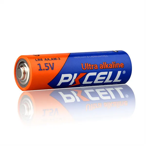 12 шт./карта щелочные батарейки PKCELL LR6 AA 1 5 в первичные сухие для пульта