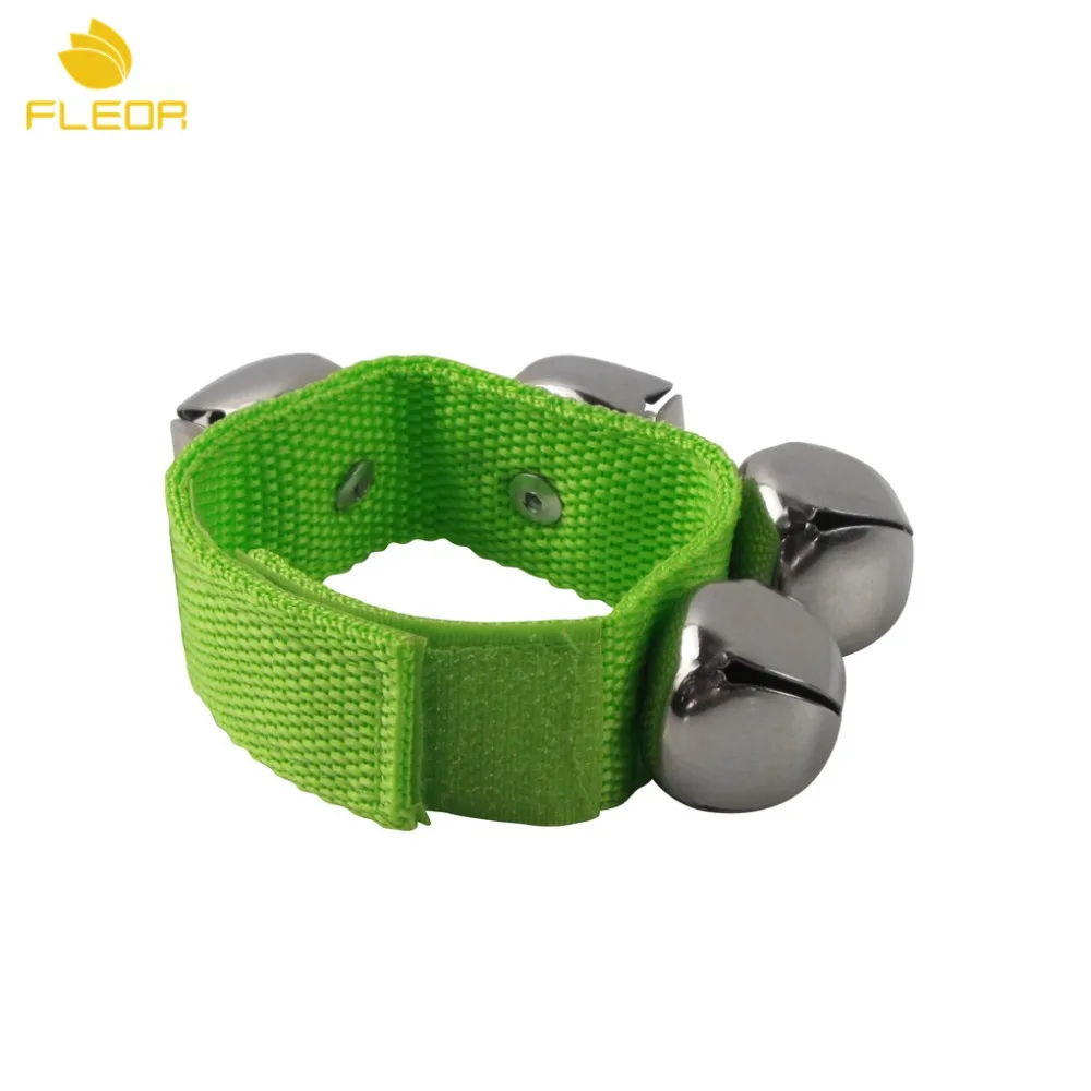 FLEOR 2 шт колокольчик на запястье Погремушки ритмический инструмент Ударная