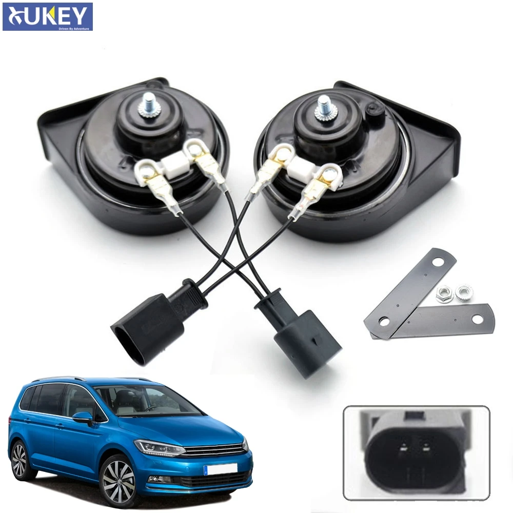 Для VW Touran MK1 MK2 2008 2009 2010 2011 2012 2013 автомобильный клаксон 410/510 Гц двойной шаг Водонепроницаемый авто рога